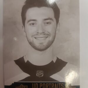2021-22 Upper Deck UD Portraits Rookies Jeremy Swayman
