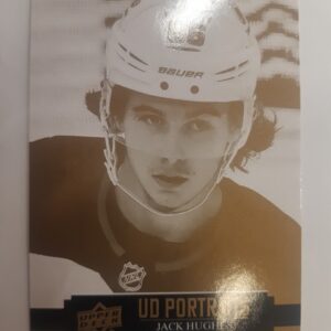 2021-22 Upper Deck UD Portraits Jack Hughes