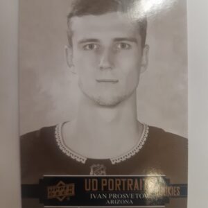 2021-22 Upper Deck UD Portraits Rookies Ivan Prosvetov