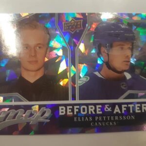 2021-22 MVP Before & After Elias Pettersson