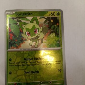 Sprigatito (PAL 012) Paldea Evolved reverse holo