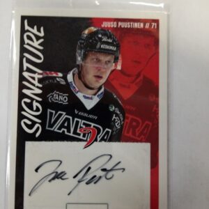 2022-23 sm-liiga signature Juuso puustinen