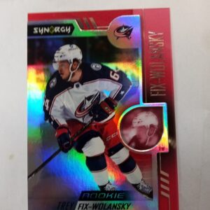 2022-2023 UD synergy rookie trey fix Wolansky