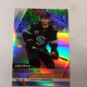 2022-2023 UD synergy rookie journey Matty Beniers x/699