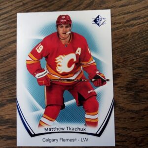 2021-22 UD sp hockey Matthew Tkachuk