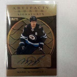 2022-23 artifacts aurum signatures Mark Scheifele