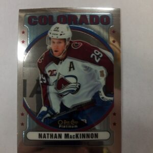 2021-22 O-Pee-Chee platinum Nathan MacKinnon