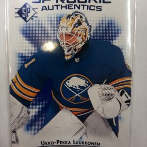 2021-2022 Upper Deck SP Rookie Authentics Blue Ukko-Pekka Luukkonen