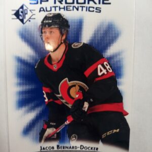 2021-2022 Upper Deck SP Rookie Authentics Blue Jacob Bernard-Docker