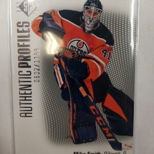 2021-2022 Upper Deck SP Authentic Profiles Silver Mike Smith /1199