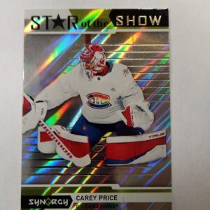 2022-23 UD synergy star of the show Carey Price