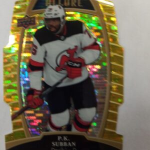 2019-20 UD Allure yellow taxi P.K Subban