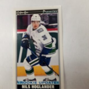 2021-22 OPC premier rookie updates Nils Hoglander