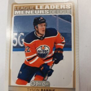2021-22 OPC league leaders meneurs de ligue Tyson Barrie