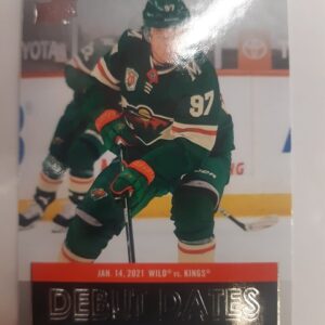 2021-22 Upper Deck Debut Dates Kirill Kaprizov