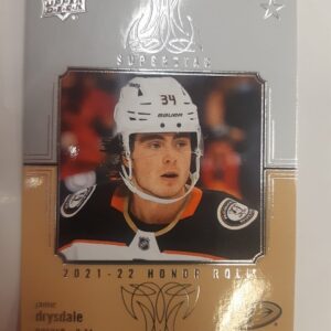 2021-22 Upper Deck Honor Roll Jamie Drysdale