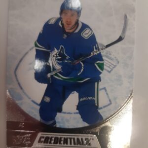 2021-22 Upper Deck Credentials Quinn Hughes