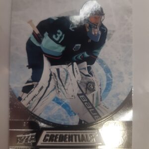2021-22 Upper Deck Credentials Philipp Grubauer