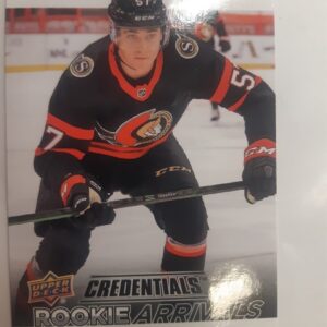 2021-22 Upper Deck Credentials Rookie Arrivals Shane Pinto