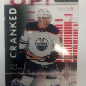 2022-2023 Upper Deck Synergy Cranked Up! Dylan Holloway /399