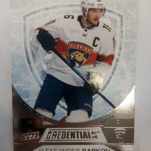 2021-2022 Upper Deck Credentials Aleksander Barkov