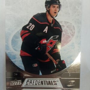 2021-2022 Upper Deck Credentials Sebastian Aho