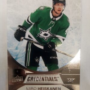 2021-2022 Upper Deck Credentials Miro Heiskanen