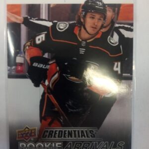 2021-2022 Upper Deck Credentials Rookie Arrivals Trevor Zegras
