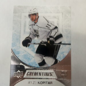 2021-2022 Upper Deck Credentials Anze Kopitar