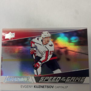 2021-2022 Upper Deck Credentials speed of the game Evgeny Kuznetsov