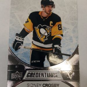 2021-2022 Upper Deck Credentials Sidney Crosby