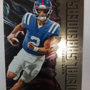 2022 Upper Deck SkyBox Metal Universe Metal Shredders Matt Corral - Football