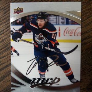 2023-24 UD MVP Zach Parise signature