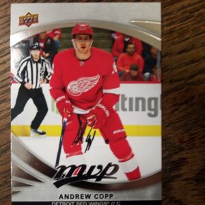 2023-24 UD MVP Andrew Copp signature