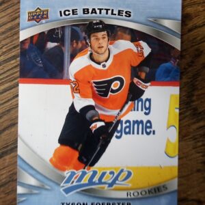 2023-24 UD MVP ice battles Tyson Foerster