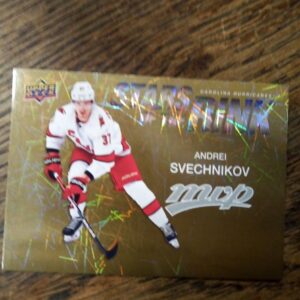 2023-24 UD MVP stars of the rink Andrei Svechnikov