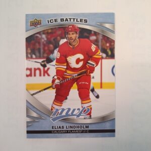 2023-24 UD MVP ice battles Elias Lindholm