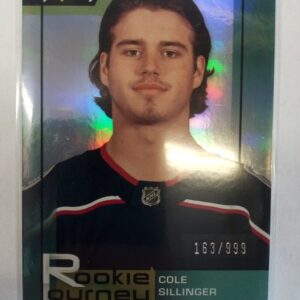 2021-2022 Upper Deck Synergy Rookie Journey Draft Cole Sillinger /999