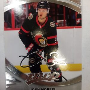 2023-2024 Upper Deck MVP Silver Signature Josh Norris