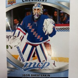 2023-2024 Upper Deck MVP Checklist Igor Shesterkin