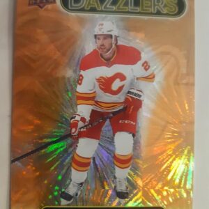 2021-22 Upper Deck Dazzlers Orange Elias Lindholm