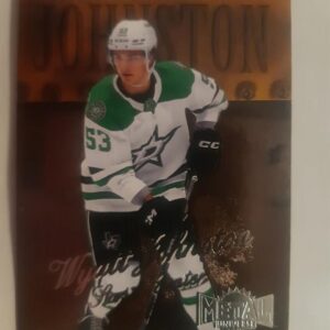 2022-23 SkyBox Metal Universe Wyatt Johnston R-6