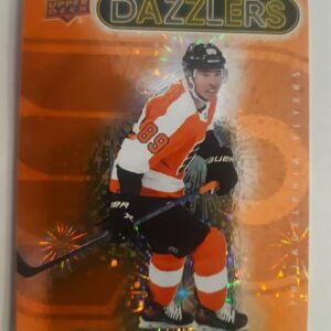 2021-22 Upper Deck Extended Series Dazzlers Orange Cam Atkinson