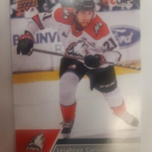 2022-23 Upper Deck CHL Leighton Carruthers