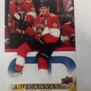 2022 UD extended series canvas Matthew Tkachuk
