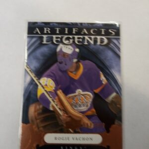 2009-10 UD artifacts legends Rogie Vachon x/999