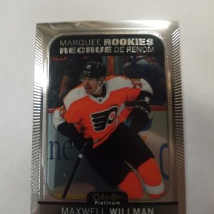 2021-22 OPC platinum marquee rookies recrue de renom Maxwell Willman