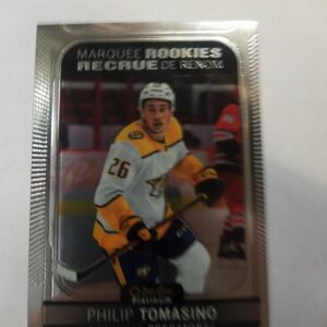 2021-22 OPC platinum marquee rookies recrue de renom Philip Tomasino