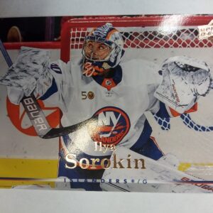2022-2023 Upper Deck Extended Ilya Sorokin