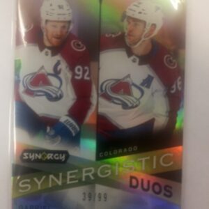2022-23 UD synergy synergistic duos Gabriel Landeskog -Mikko Rantanen